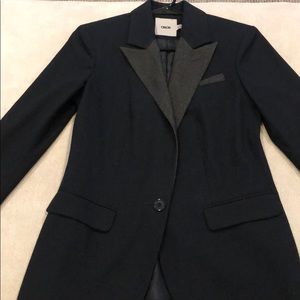 Asos women’s blazer. Navy and dark grey.